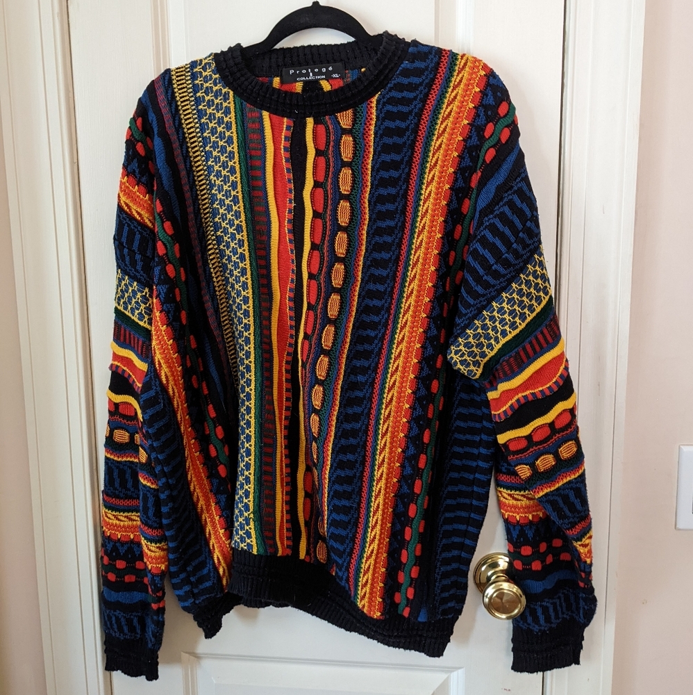 90s Abstract Sweater